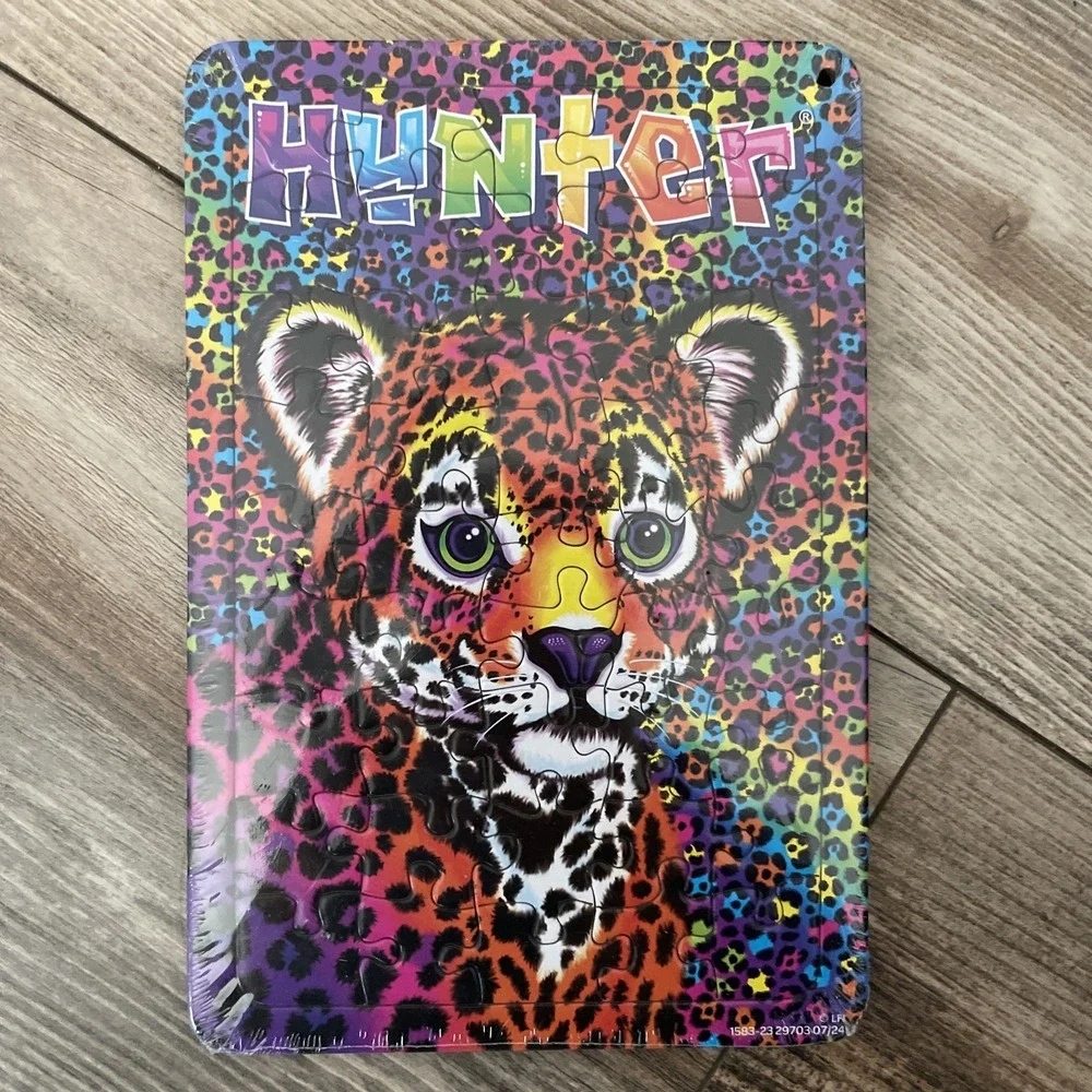 Lisa Frank Hunter Rainbow 45 Piece Puzzle Leopard Animal 1583-23 29703 07/24
